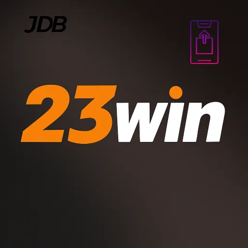 Imagem promovendo o app oficial da 23win para mobile